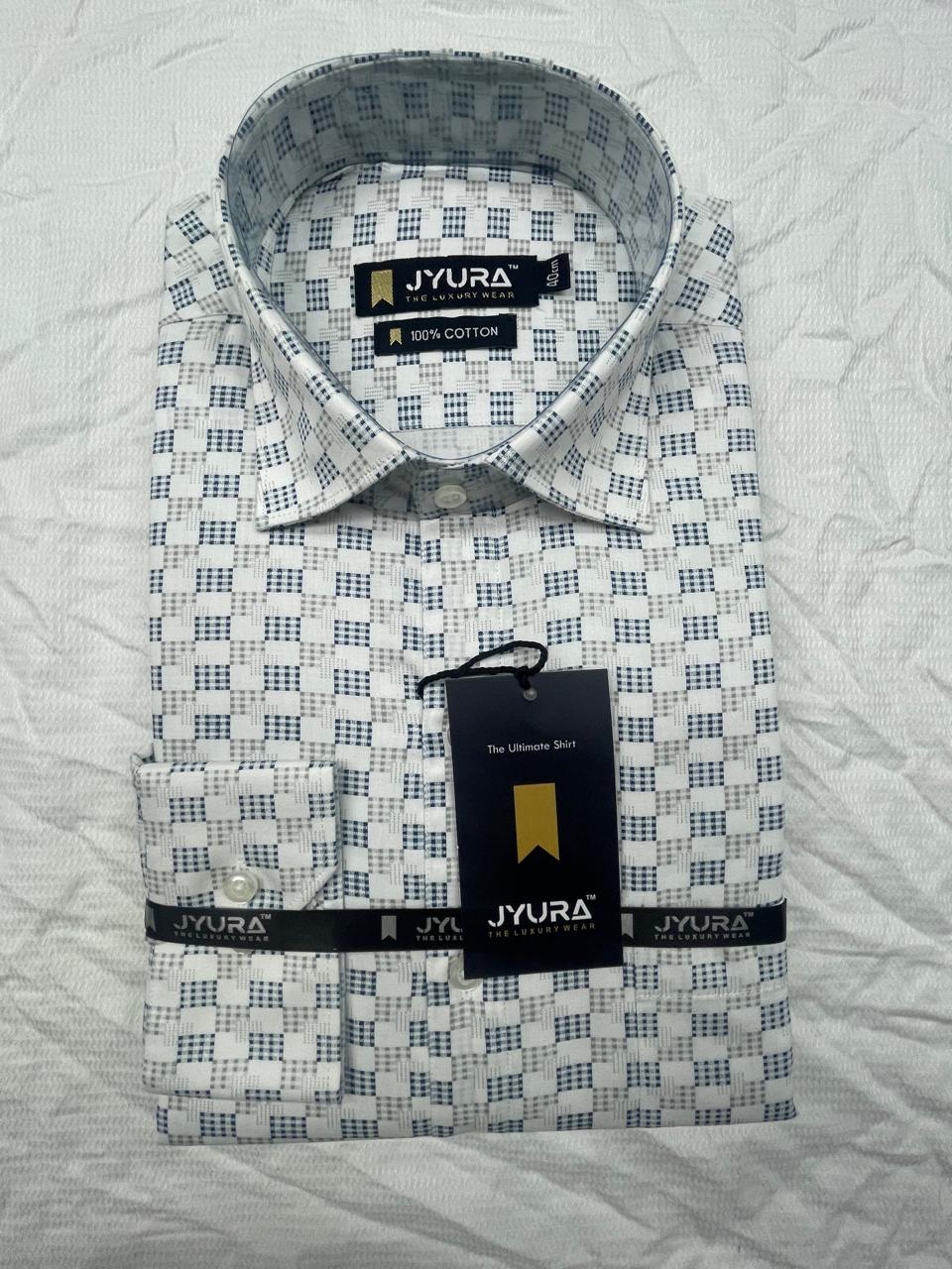 100% cotton printed white