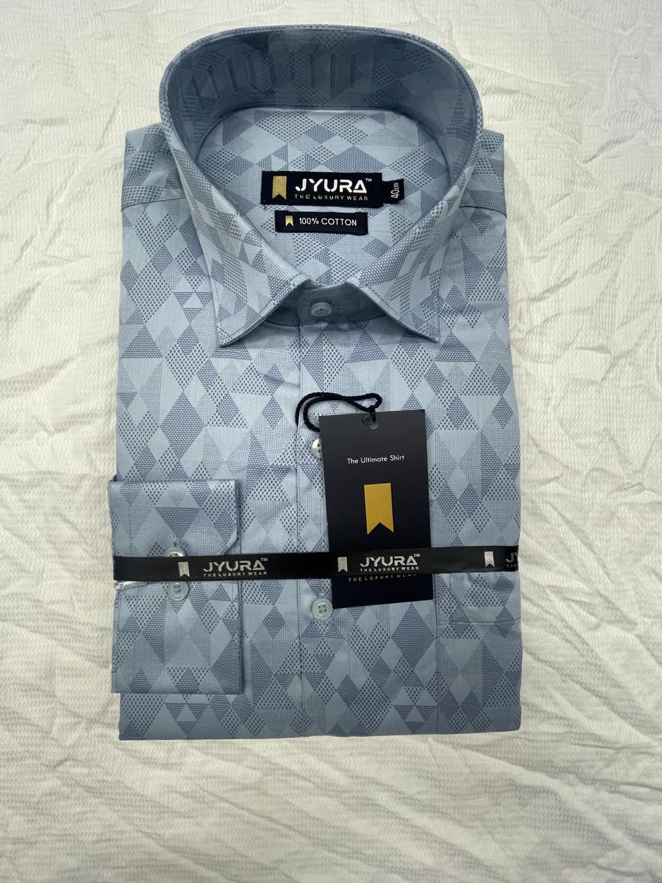 100% cotton printed Blue